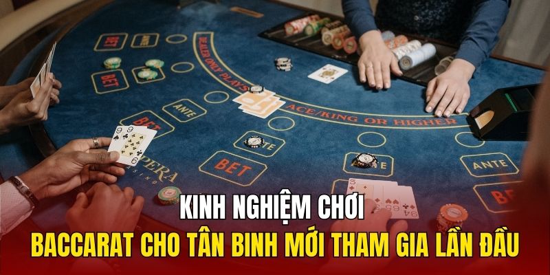 Kinh nghiệm chơi Baccarat cho tân binh mới tham gia lần đầu